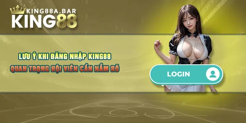 Lưu ý khi đăng nhập KING88 quan trọng hội viên cần nắm rõ 